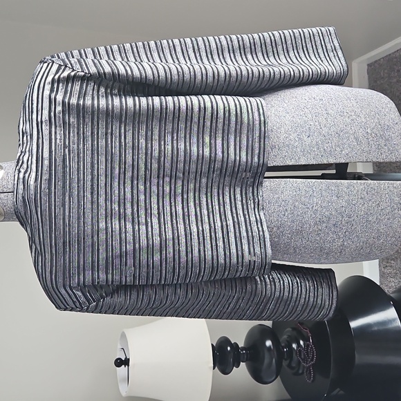 Patra Woman Vintage Metallic Stripe Bolero Jacket - Picture 3 of 8